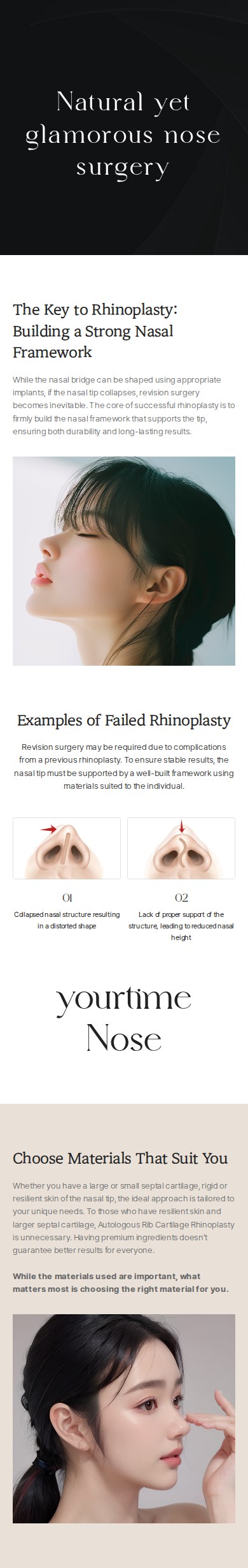 1:1 Personalized Nose Surgery